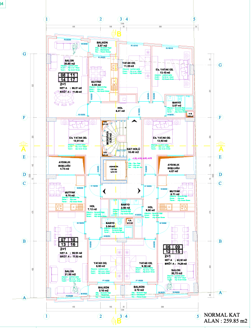 Akgün Apartmanı kentsel dönüşüm projesi detay görseli 4