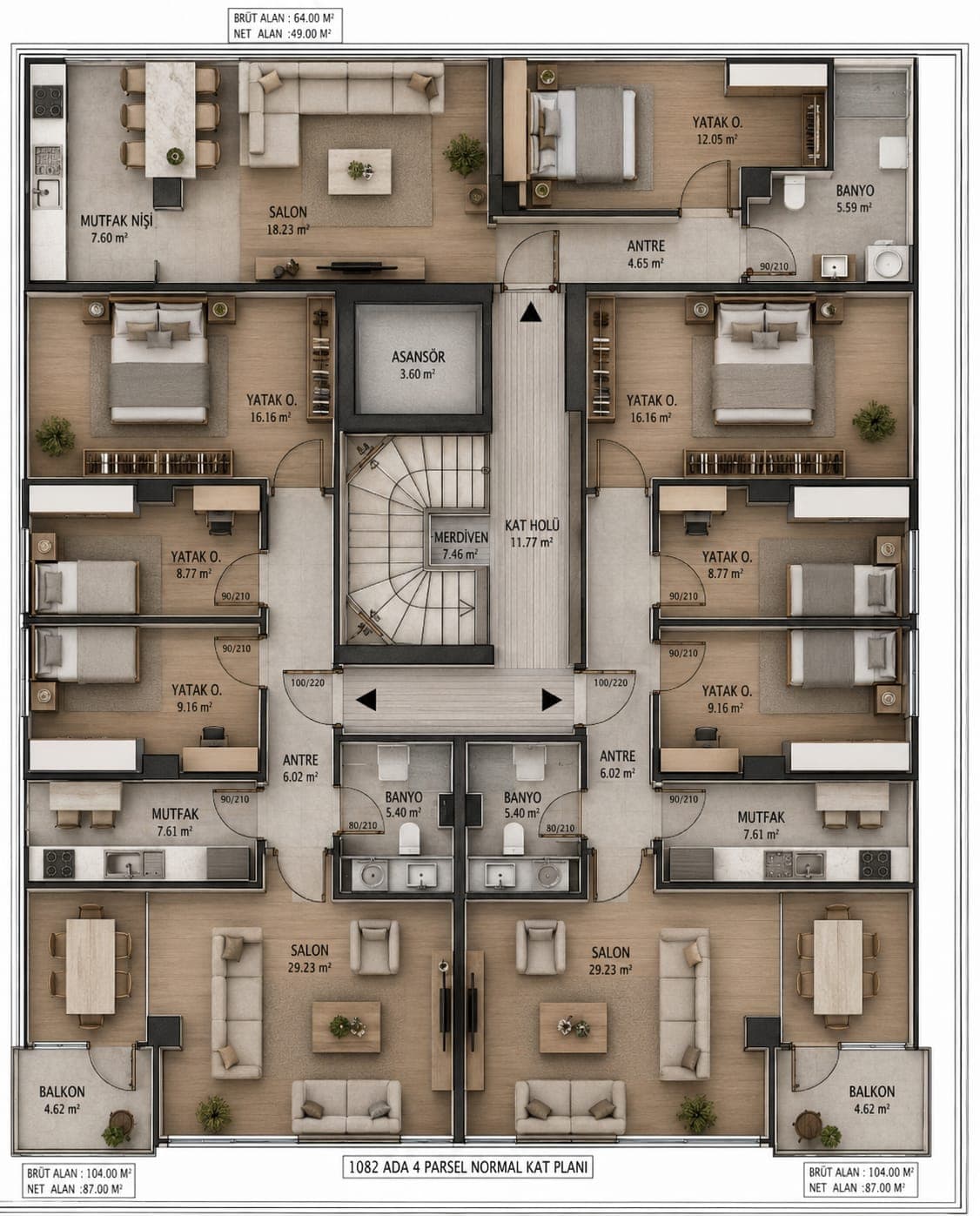 Gök Apartmanı kentsel dönüşüm projesi detay görseli 3